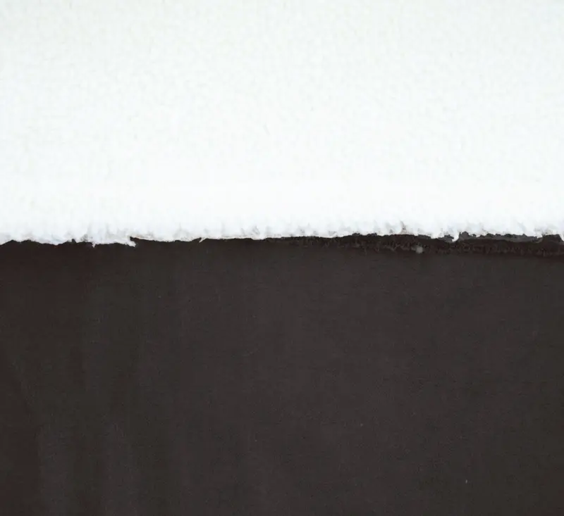 Double-Sided Imitation Suede With Sheepskin Finish – Black, Katia 1