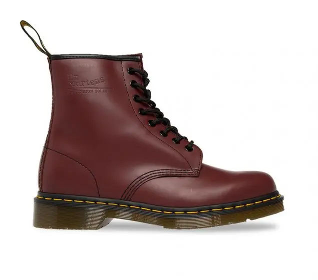 Dr. Martens 1460Z Dmc 8-Eye Boot In Cherry Smooth Leather 1