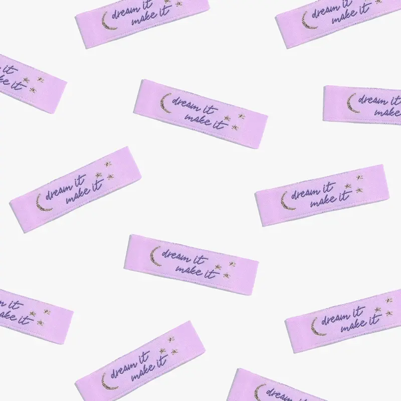 Dream It, Make It Inspirational Woven Label Collection – Kylie And The Machine 1