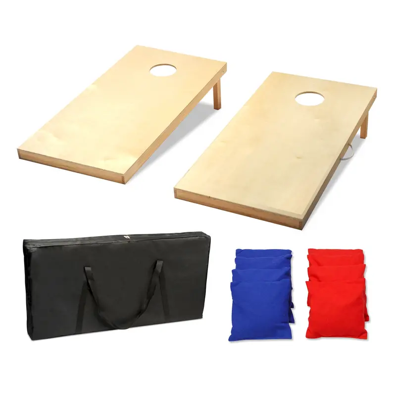 Driveway Games Classic Wooden Cornhole Set – Includes Weather-Resistant Storage Bag (Pre-Owned) 1