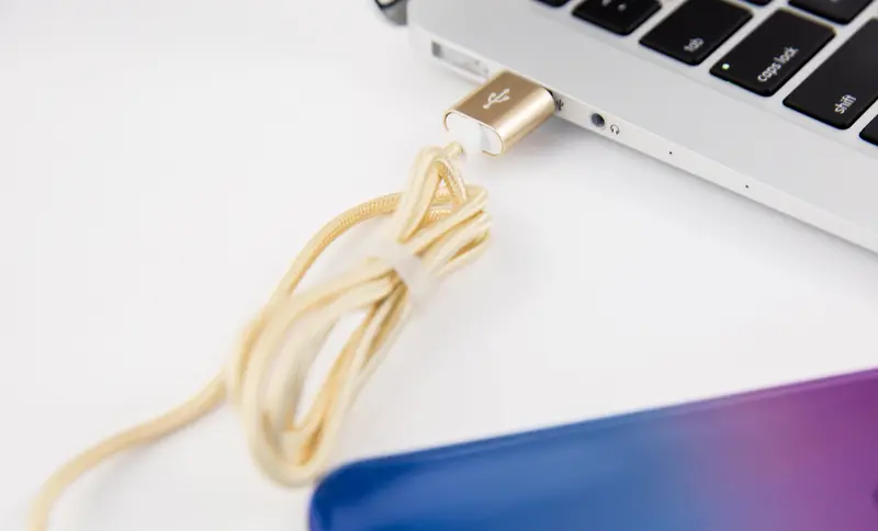 Durable Gold-Plated Lightning Charging Cable For Iphone 1