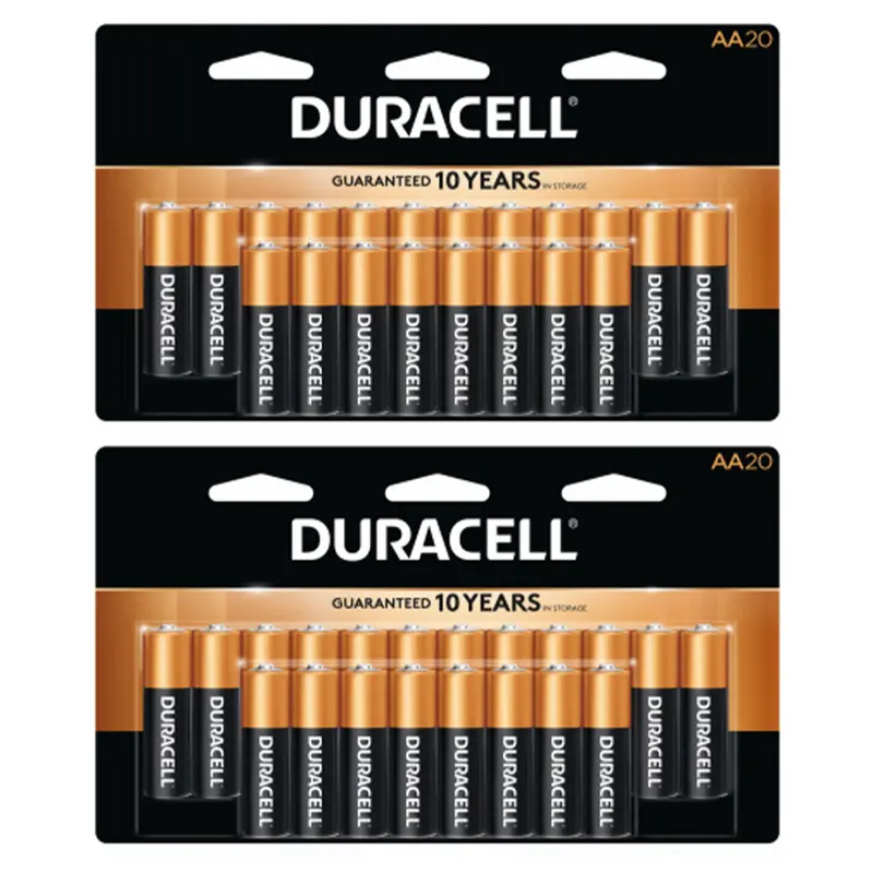 Duracell Duralock Aa Alkaline Batteries – 40-Count (2 × 20-Pack), 1.5V Long-Lasting Power 1