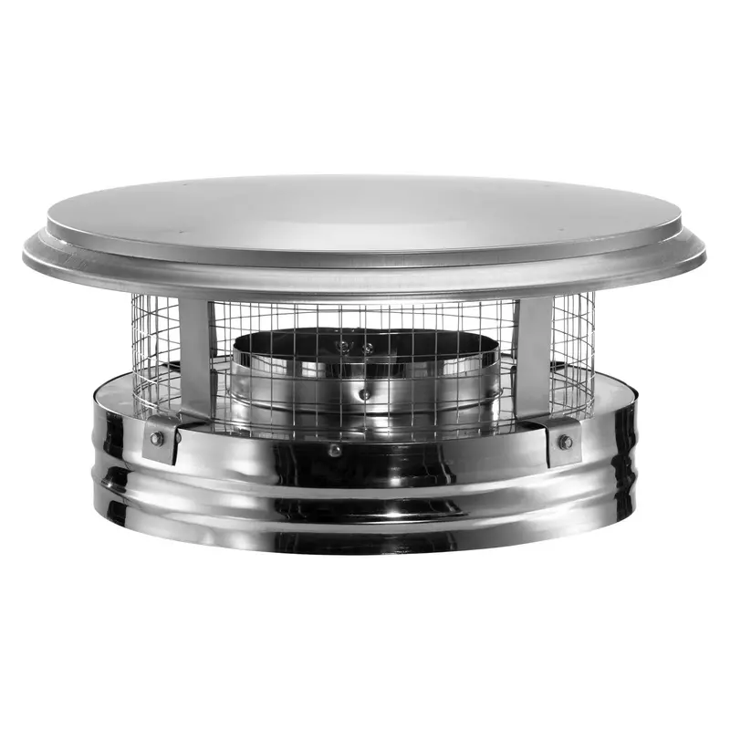 Duravent Duraplus 6-Inch Stainless Steel Round Chimney Cap – Previously Used 1