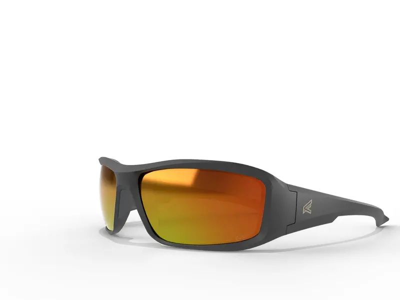 Edge Xbap139 Brazeau Torque Wrap-Around Safety Glasses – Non-Slip Temples, Scratch-Resistant 1