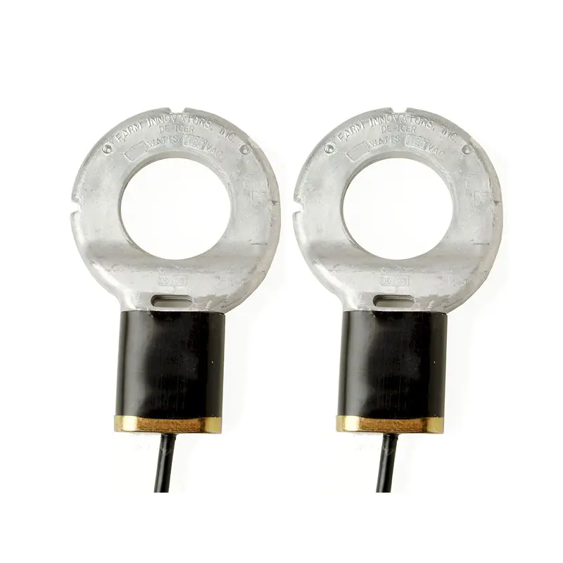 Farm Innovators C-500 Cast-Aluminum Submersible De-Icer – Reliable Livestock Water Heater (2-Pack) 1