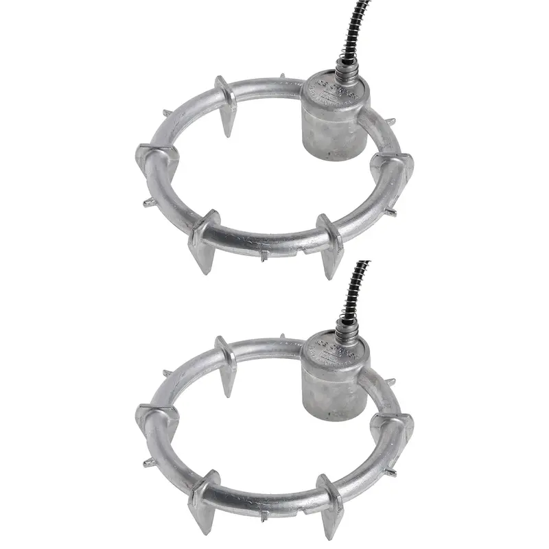 Farm Innovators Ice Chaser Submersible Tank De-Icer – Aluminum 2-Pack With Protective Guard 1
