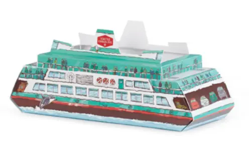 Ferry Boat Truffle Gift Box – Artisan Chocolate Inspired By Seattle Ferries 1