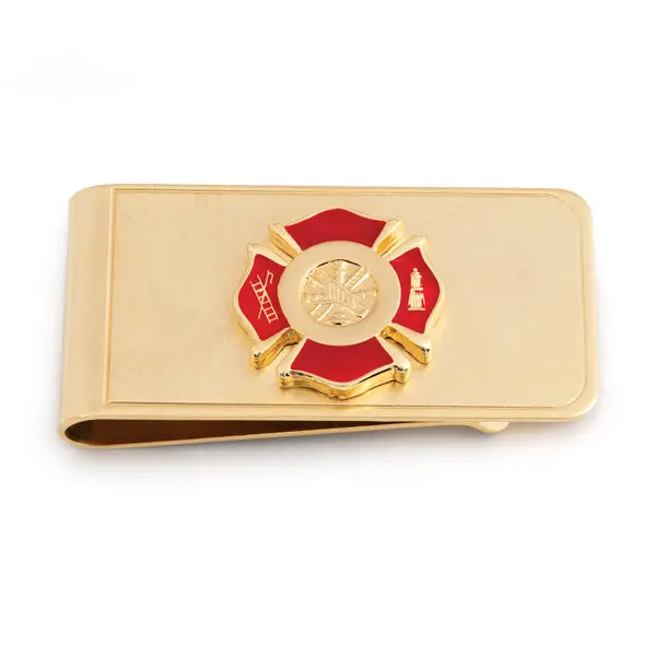 Firefighter Emblem Money Clip 1