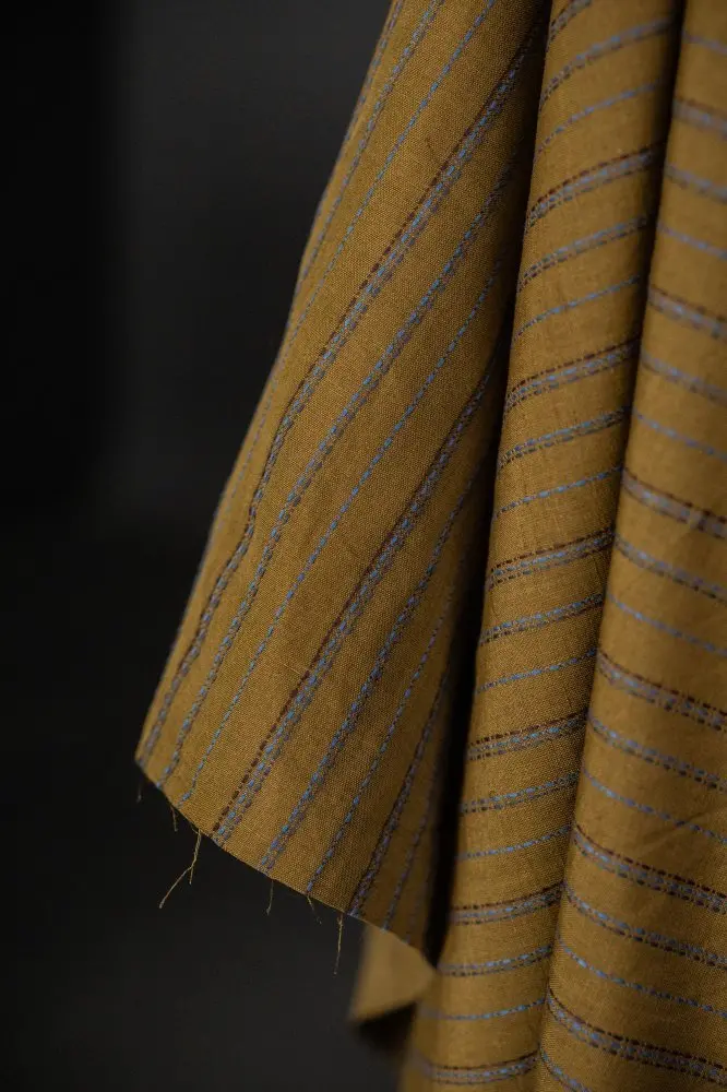 Firth Stitch Indian Cotton-Linen Blend Fabric By Merchant & Mills 1