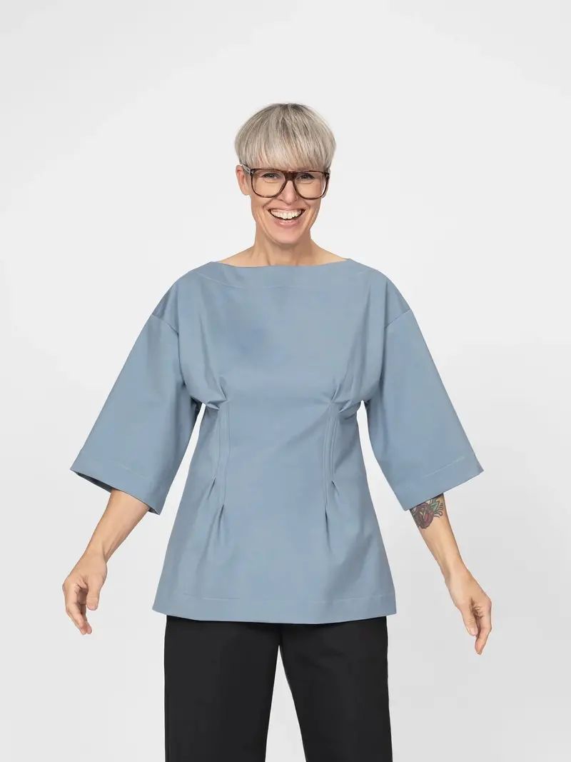 Fitted Waist T-Shirt Pdf Pattern – The Assembly Line 1