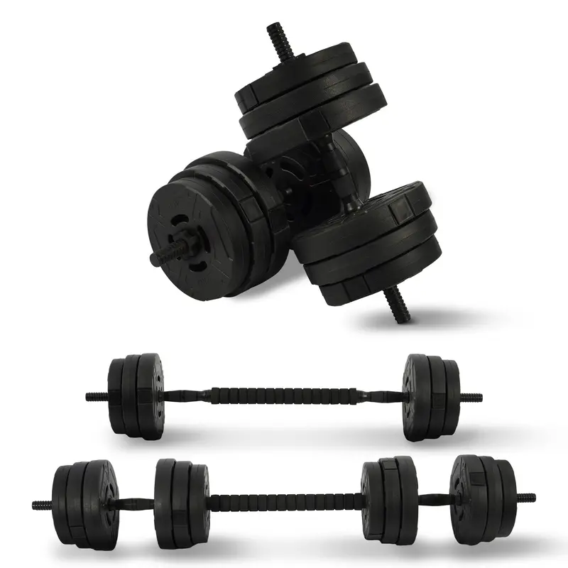 Fitvids 2-In-1 Adjustable Dumbbell Set – 60 Lb Total Weight With Quick-Connect System 1
