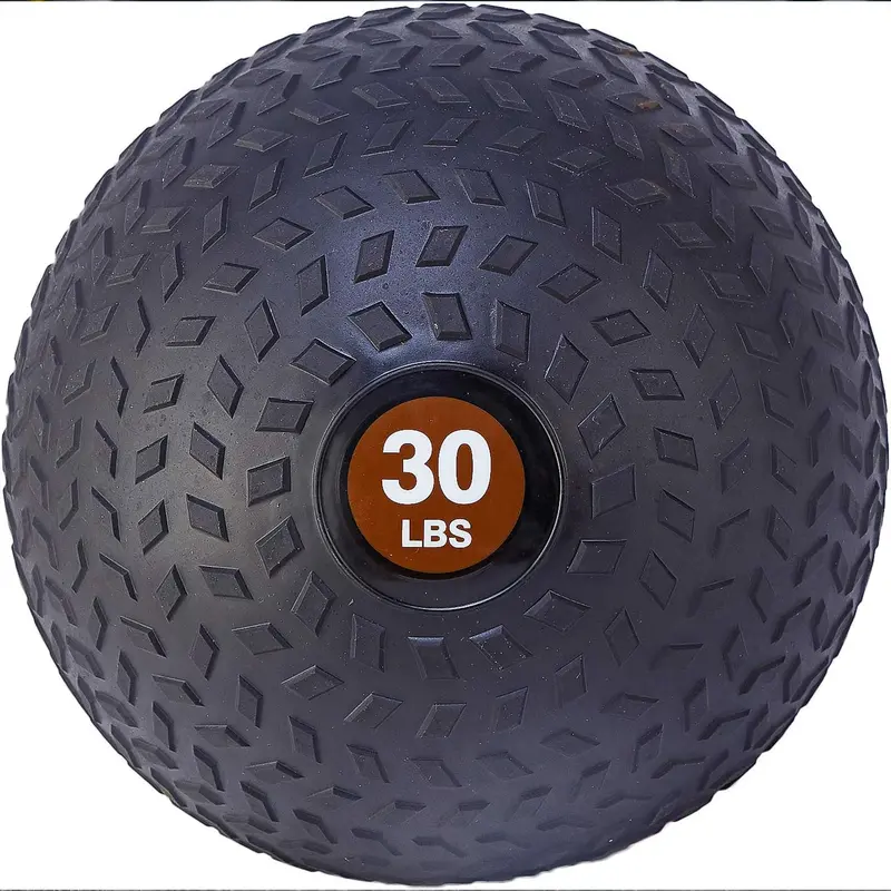 Fitvids 30-Pound Weighted Medicine Ball – Durable Fitness Tool For Home Workouts, Open-Box 1