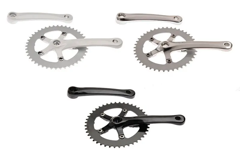 Fixed-Gear Crankset – 48-Tooth Chainring For Track & Urban Bikes 1