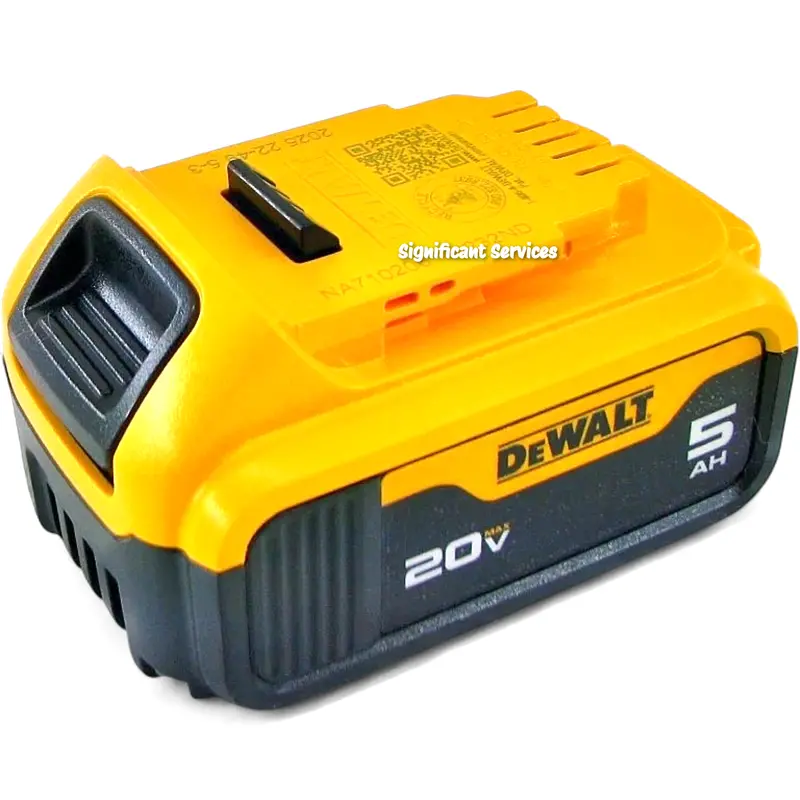 Genuine Dewalt Dcb205 20V Max Xr 5.0 Ah Li-Ion Replacement Battery 1