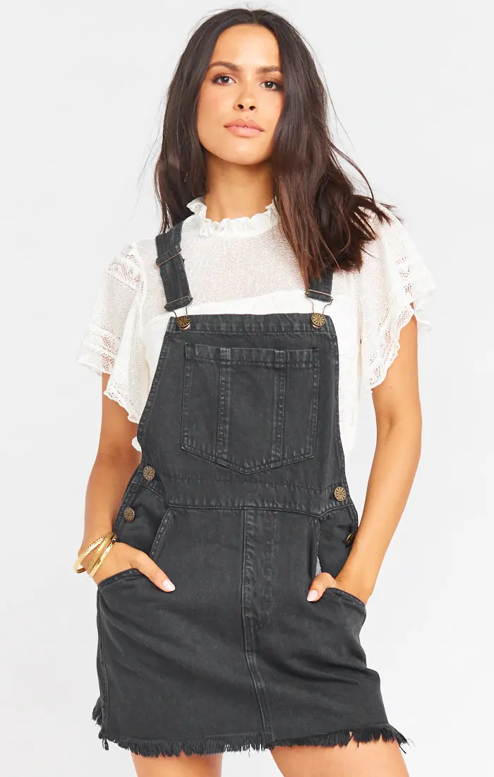 Georgia Denim Overalls Dress 1
