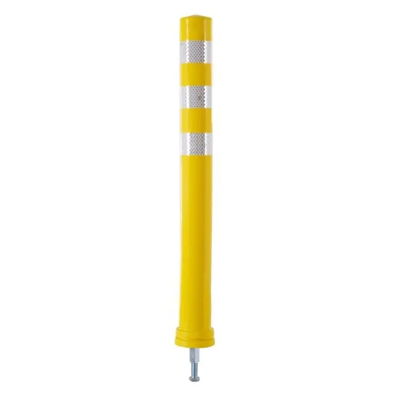 Guardian Removable Safety Bollard – 34.5" High-Visibility Reflective Traffic Control Post 1