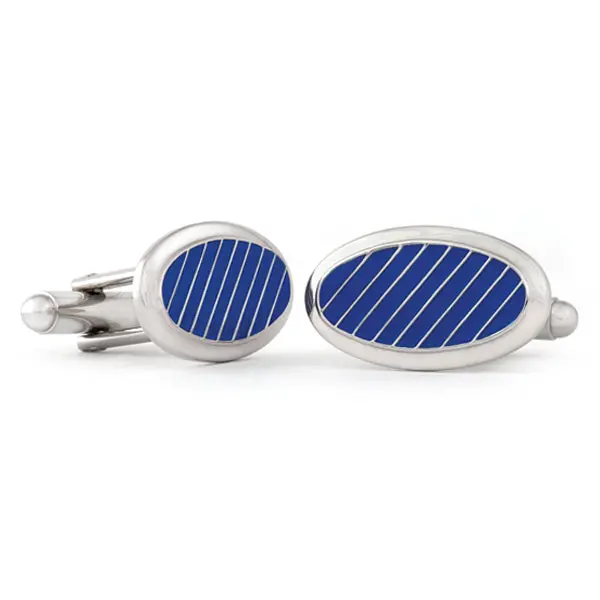 Hand-Enamelled Floral Cuff Links 1