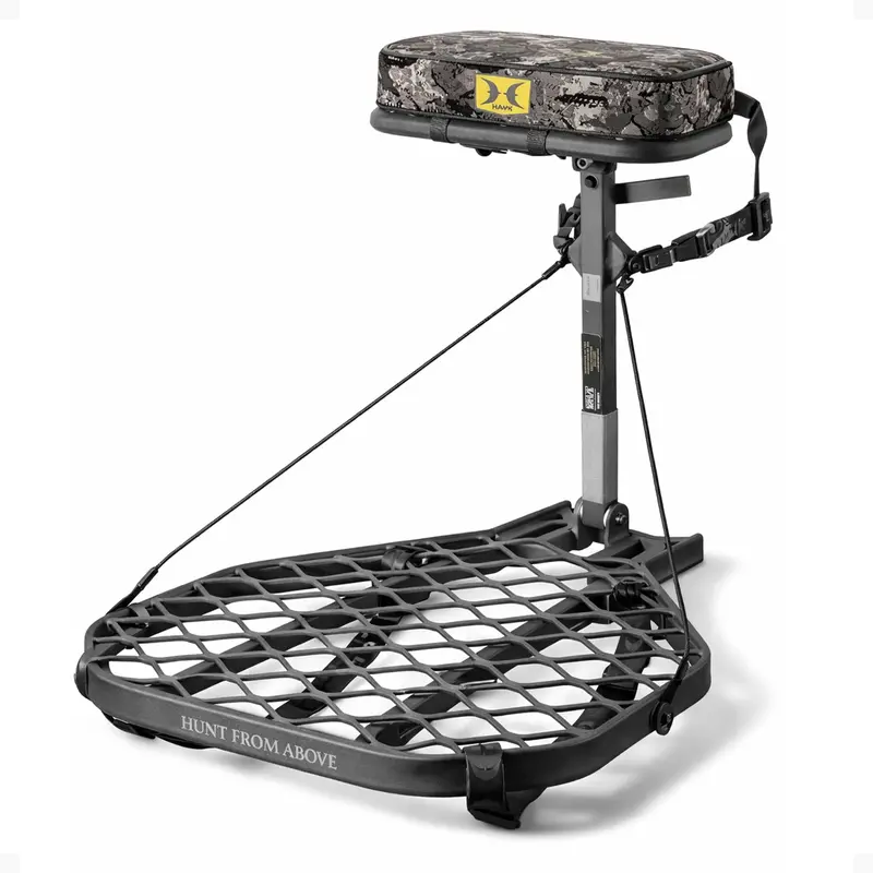 Hawk Helium Xl Lightweight Hang-On Treestand – Extra-Large Gray Hunting Platform 1