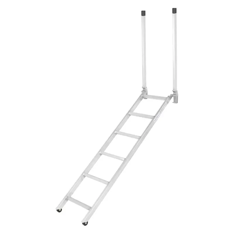 Hd Ramps Ez Deck Step – 72-Inch Aluminum Step Ladder For Trailers, Adjustable 36"–66" Height 1