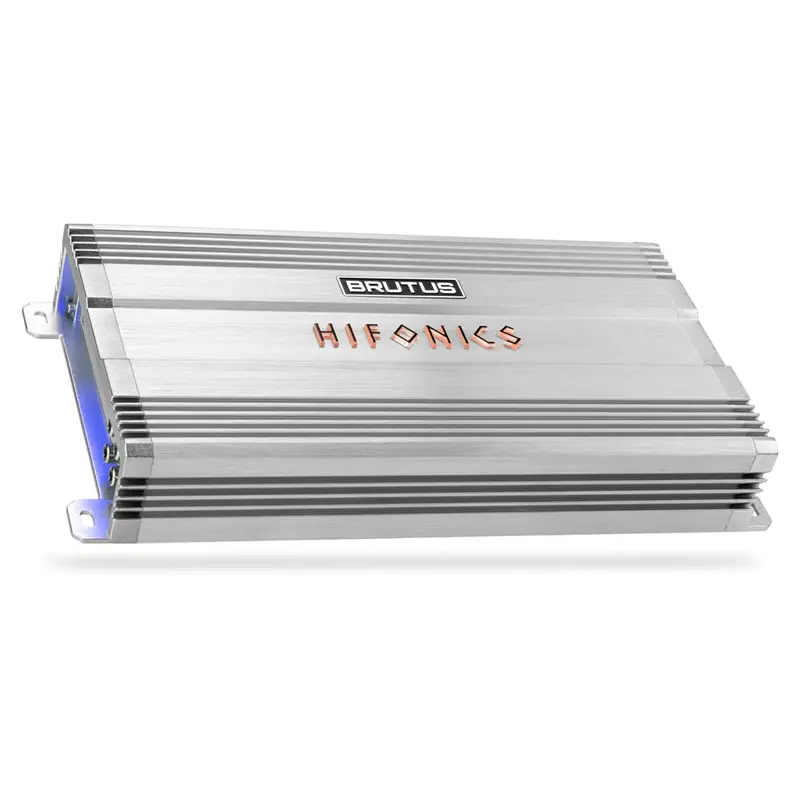 Hifonics Brutus Bg Series 1000W 2-Channel Class D Amplifier With Uv Protection Meter 1