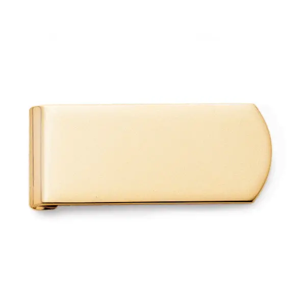 High-Polish Stainless Steel Money Clip 1