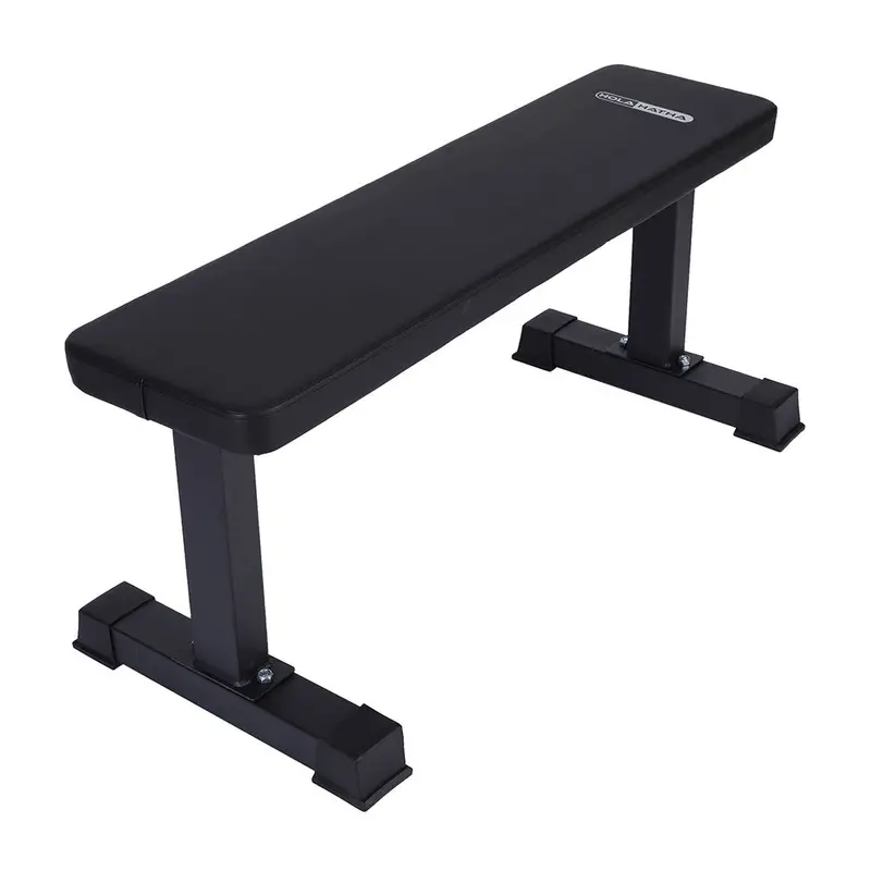 Holahatha Marcy Steel-Frame Weight Bench – Foam-Padded Flat Training Bench (Open Box) 1
