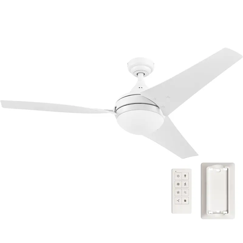 Honeywell Neyo 52-Inch Bright White Ceiling Fan – Quiet Operation With Remote Control 1