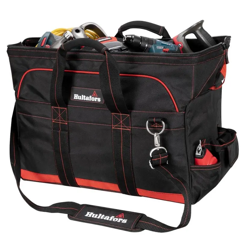 Hultafors Ht5511 Heavy-Duty Contractor Gear Bag – 9-Pocket Work Organizer 1