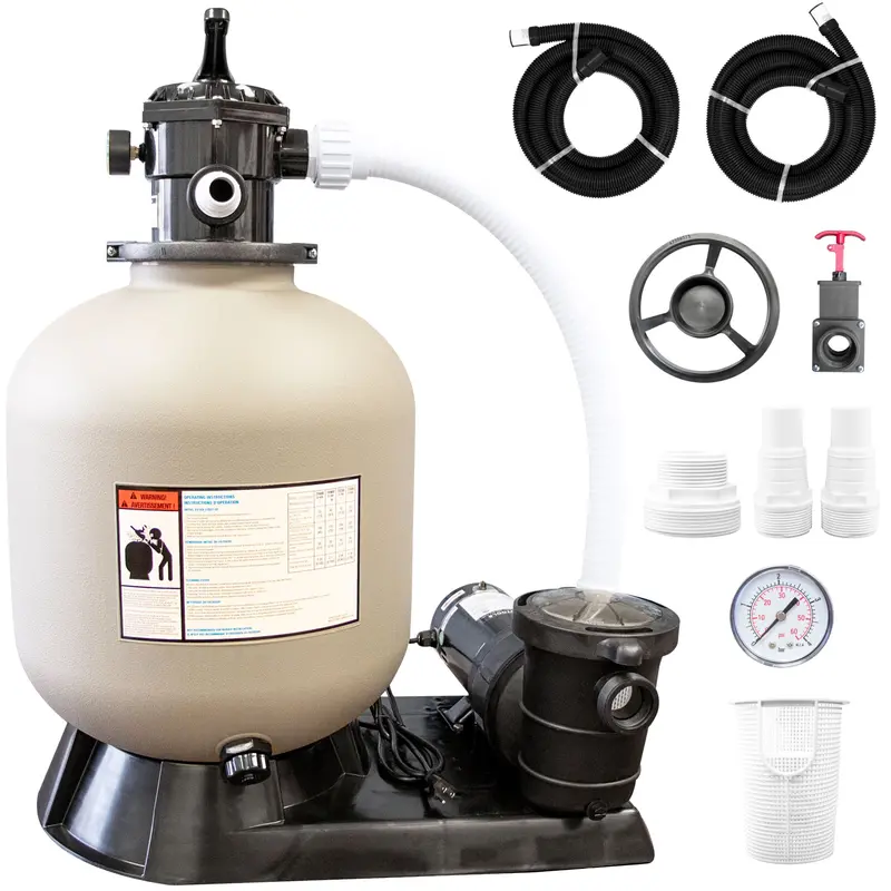 Hydrotools By Swimline 24" Sand Filter System With Stand – 4980 Gph, 300 Lb Capacity 1