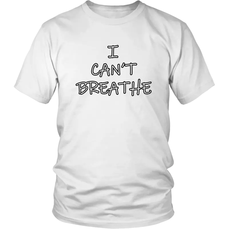 'I Can'T Breathe' Awareness T-Shirt – Limited Edition Design 1