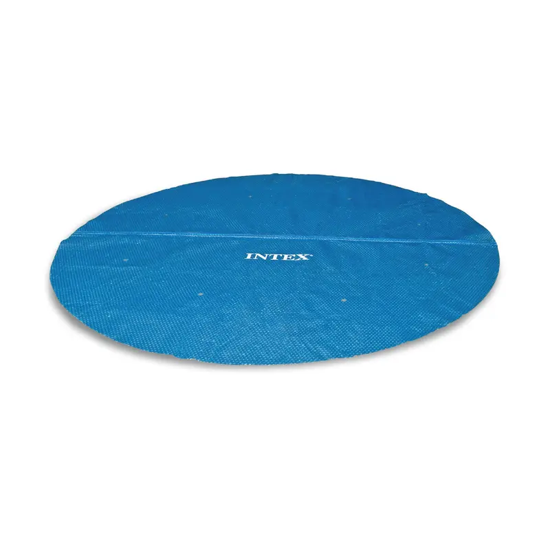 Intex 12' Round Solar Cover For Easy Set & Metal Frame Pools – Cover Only (Open Box) 1