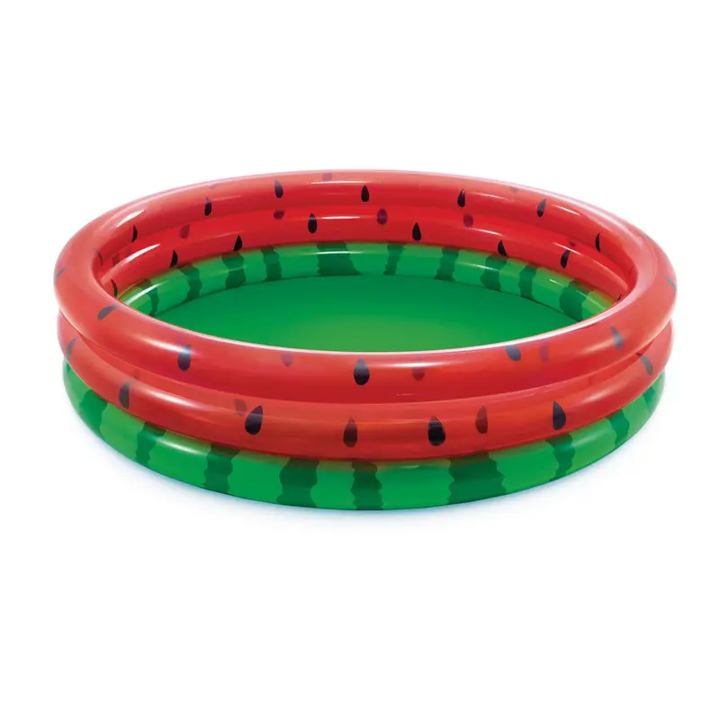 Intex 66-Inch Round Inflatable Watermelon-Themed Kids’ Wading Pool 1