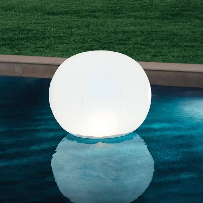 Intex Rechargeable Floating Globe Led Light – Indoor/Outdoor Decorative Accent, Open-Box 1
