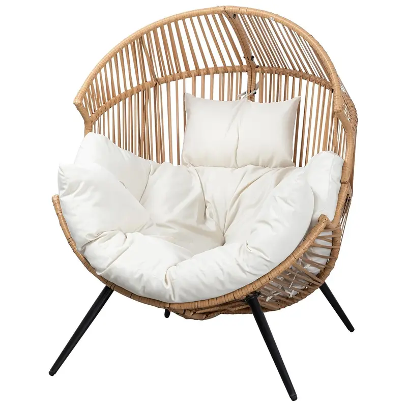 Jamfly Oversized Egg Chair – Indoor/Outdoor Lounge With Cushioned Seat (Pre-Owned) 1