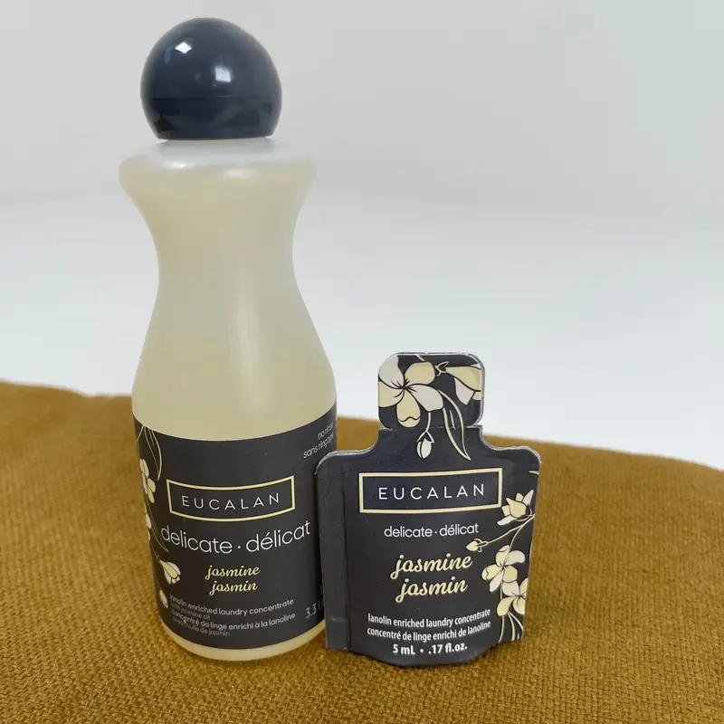 Jasmine-Scented Eucalan Delicate Wash – Gentle Cleanser For Fine Textiles (Multiple Sizes) 1