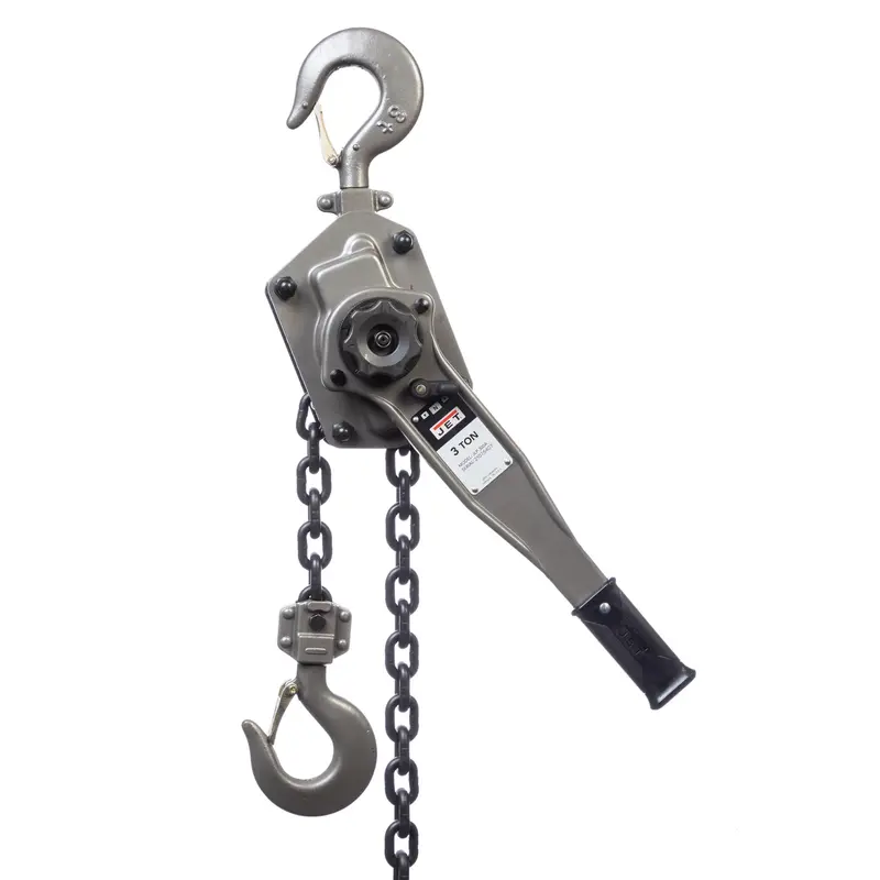 Jet Jlp-300A-15 Industrial Chain Hoist – 3-Ton Load, 15 Ft Lift, Heavy-Duty Hooks 1