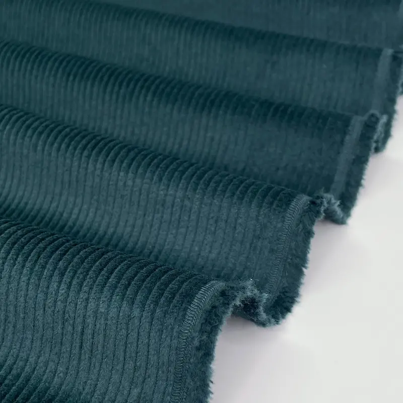 Jewel 8-Wale Stretch Corduroy Fabric 1