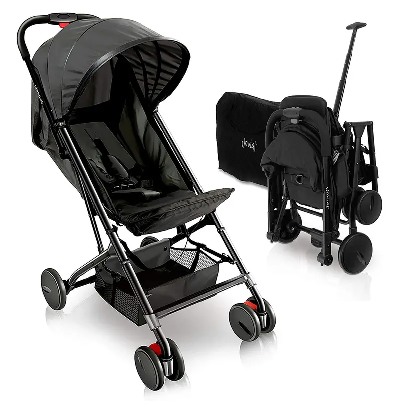 Jovial Lightweight Foldable Baby Stroller – Compact Travel Design With Carry Bag (Parts-Only) 1