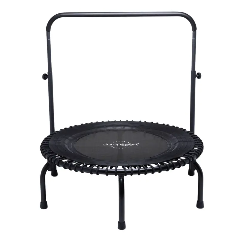 Jumpsport 350I 39-Inch Fitness Trampoline With Adjustable Handlebar And 30 Bungee Cords 1