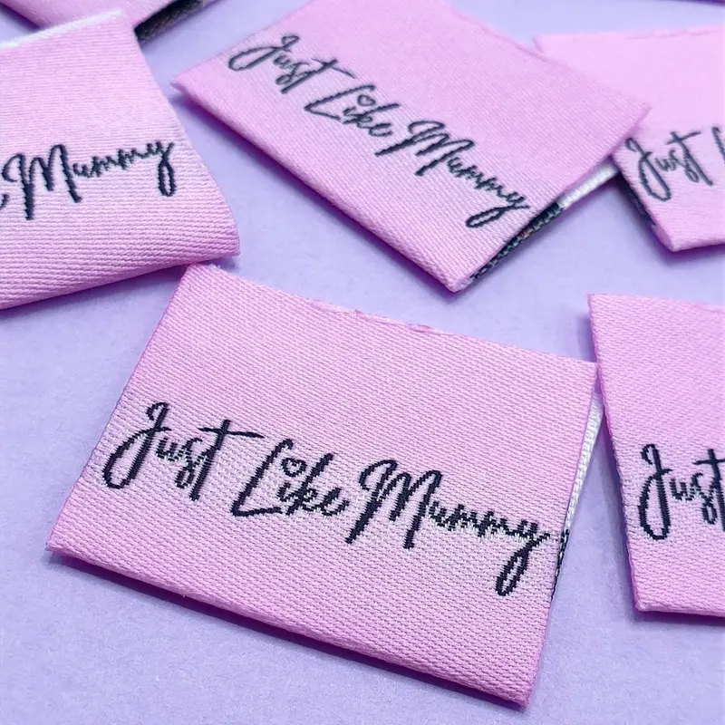 "Just Like Mommy" Personalized Woven Label Pack By Sew Anonymous 1