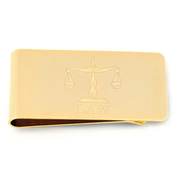 Justice-Inspired Scales Money Clip 1
