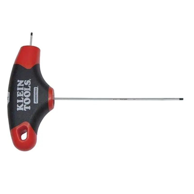 Klein Tools Jth4E06 Heavy-Duty T-Handle Hex Key – 3/32" X 4" Allen Wrench 1