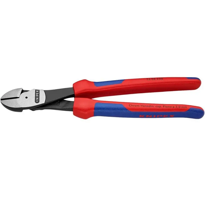 Knipex 10-Inch Diagonal Cutters – High-Leverage Comfort-Grip Design For Heavy-Duty Cutting 1