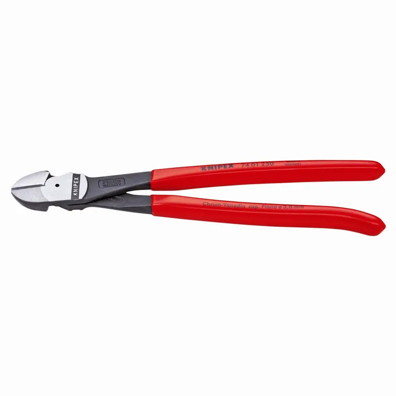 Knipex 74 01 250 High-Leverage Diagonal Cutters — 10-Inch Industrial-Grade Wire Cutters With Enhanced Cutting Force 1