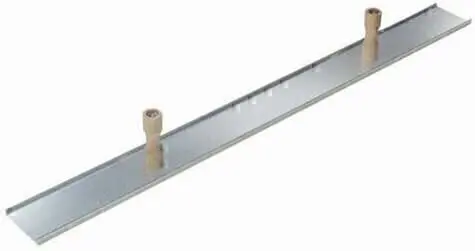 Kraft Tool Pl414 Magnesium Darby – Extra-Light, Single-Serrated Concrete Finishing Tool 1
