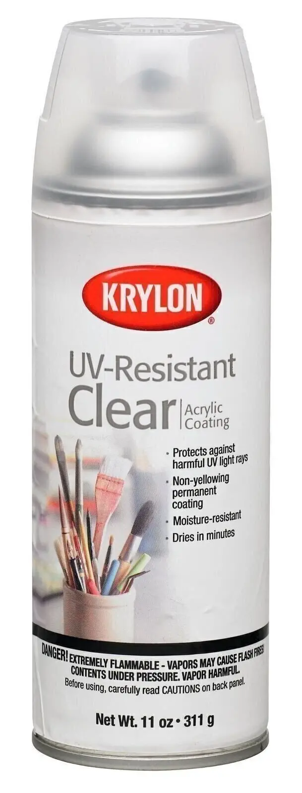 Krylon K01305 Gallery Series Artist’S Clear Coat Aerosol – Uv-Resistant, 11 Oz, Quick-Dry Finish 1