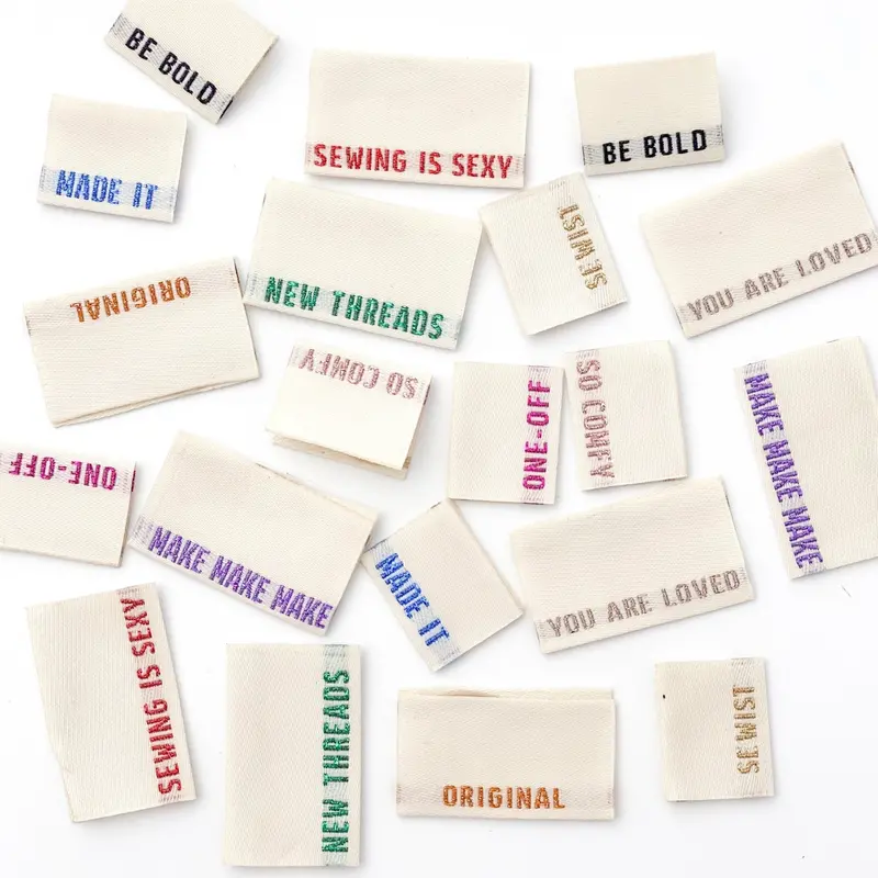 Kylie And The Machine Metallic Side Seam Woven Label Set – Limited Edition 10-Pack (2021) 1