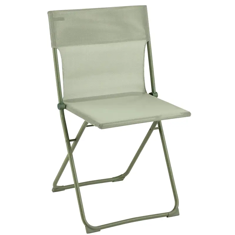 Lafuma Balcony Ii Steel Folding Patio Chair – Colorblocked Moss Green, Set Of 2 1
