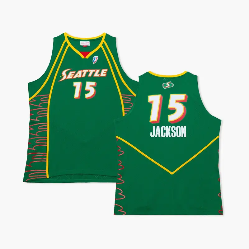 Lauren Jackson 2007 Road Swingman Jersey – Seattle Storm Throwback 1