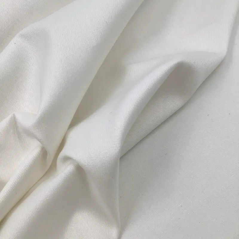 Lightweight 8.5Oz Natural Hemp-Blend Organic Cotton Twill 1